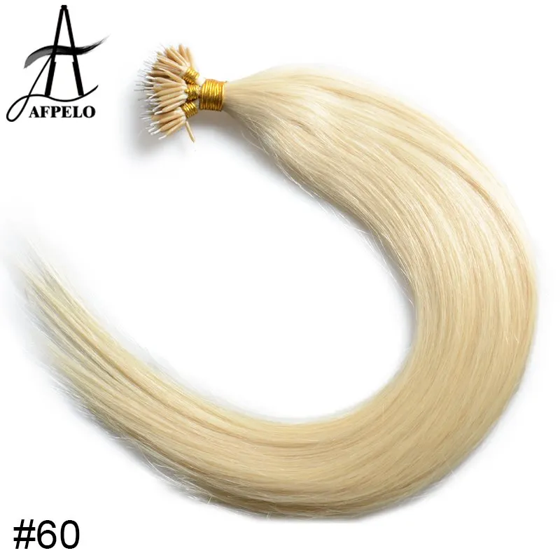 ננו טבעת תוספות שיער בלונדיני