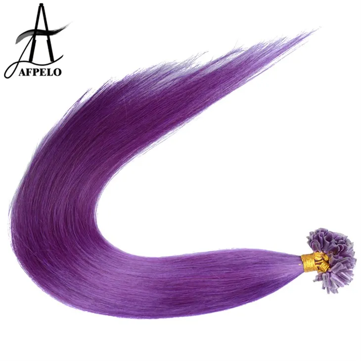 קרטין U Tip תוספות שיער אדם