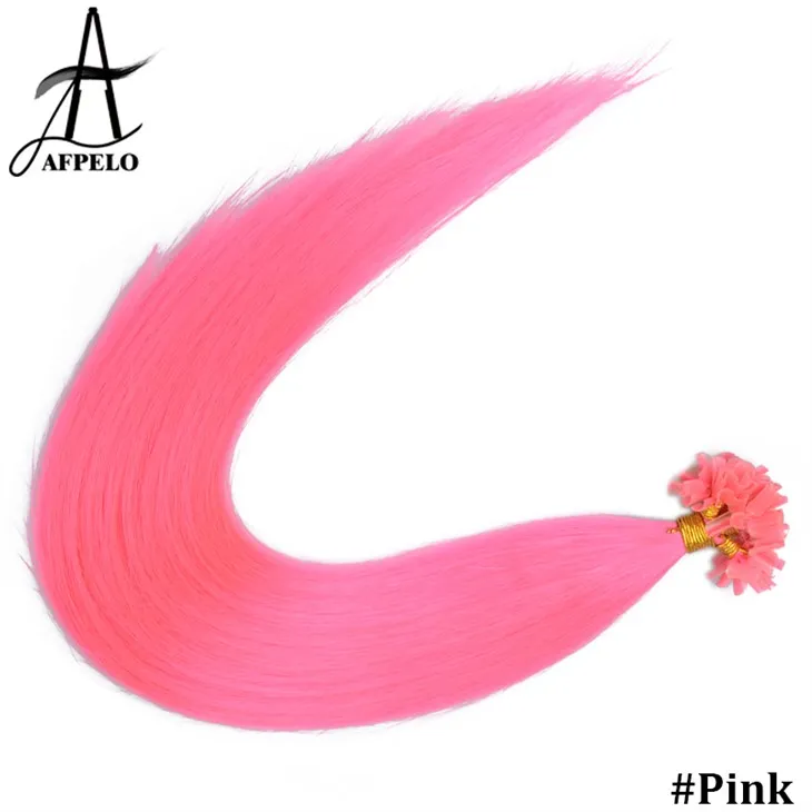 U Tip תוספות שיער צבעוניות