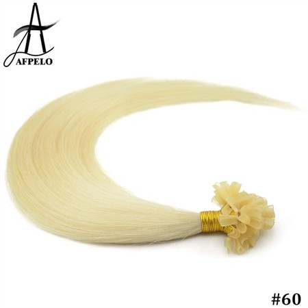 U Tip Colored Hair Extensions